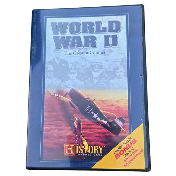 World War II DVD The Greatest Conflict History Channel Club WW2 WWII Movie 2003 - Picture 1 of 6